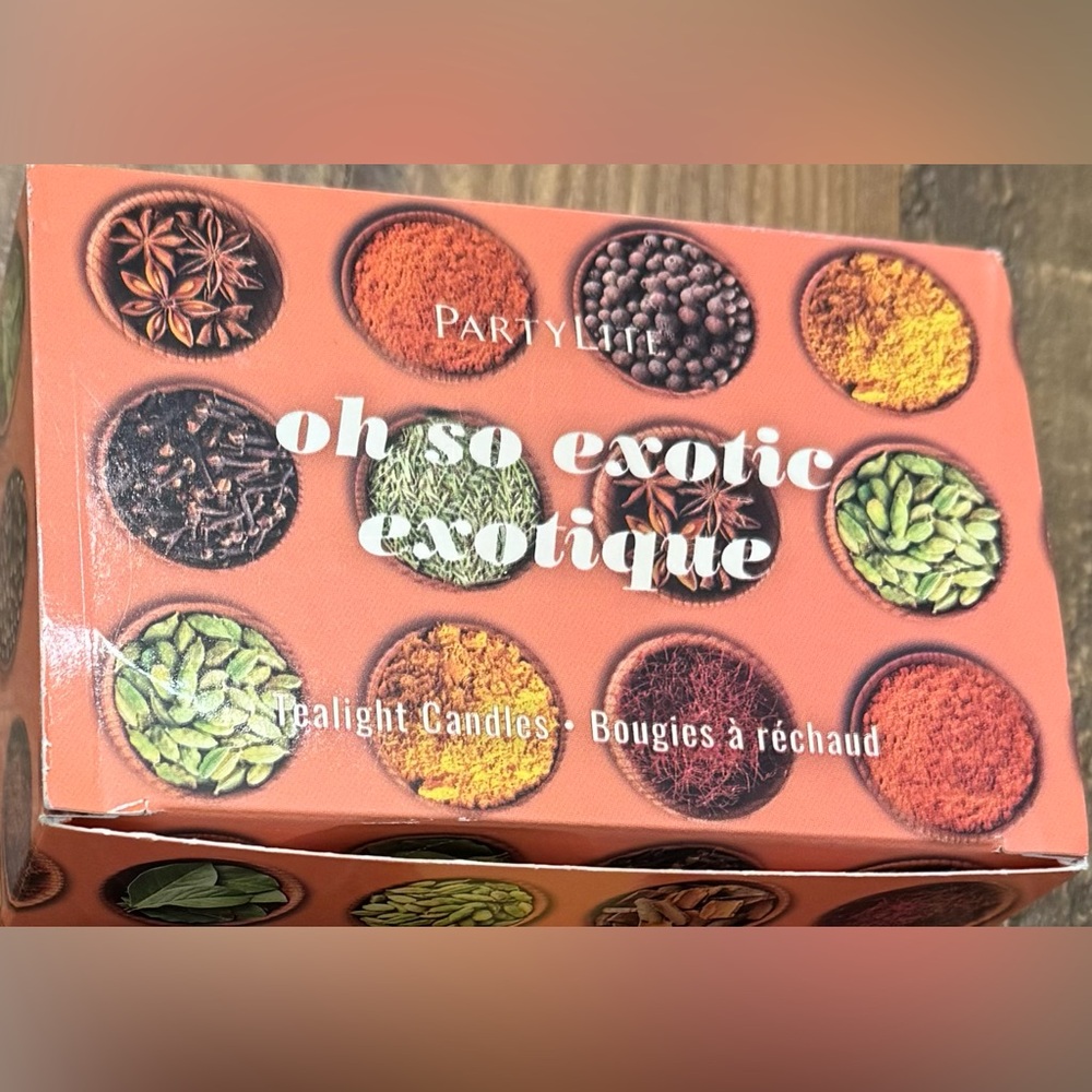PartyLite Oh So Exotic Exotique Tealight Candles